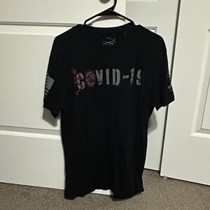 Grunt Style Black COVID-19 Graphic Tee